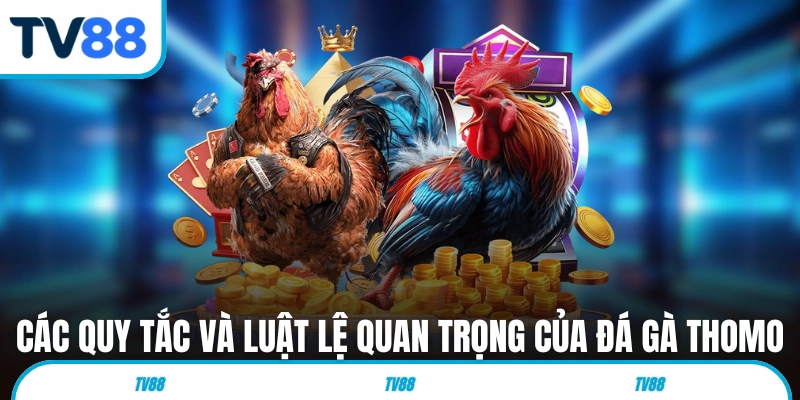 Các quy tắc và luật lệ quan trọng của đá gà Thomo